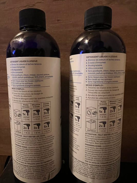 Norwex Liquid Laundry Detergent -  2 Pack!